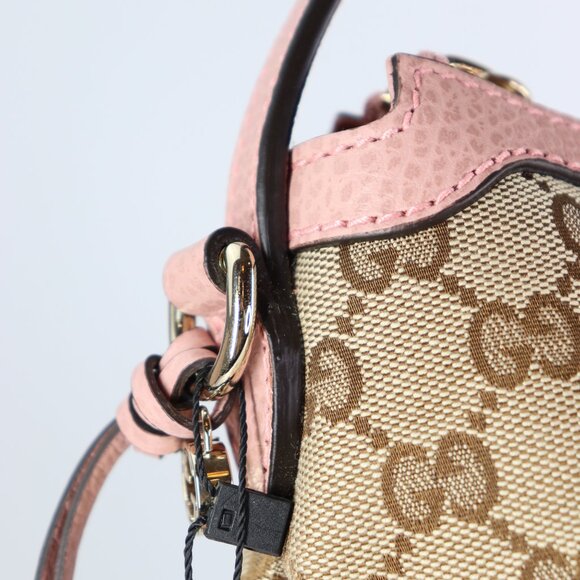 *NEW* Gucci GG Monogram Large Margaux Hobo Beige Soft Pink - Picture 3 of 16